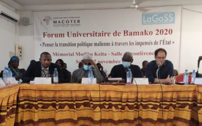 Forum universitaire de Bamako : un espace de rencontres entre universitaires et acteurs de la vie publique malienne pour penser la transition politique