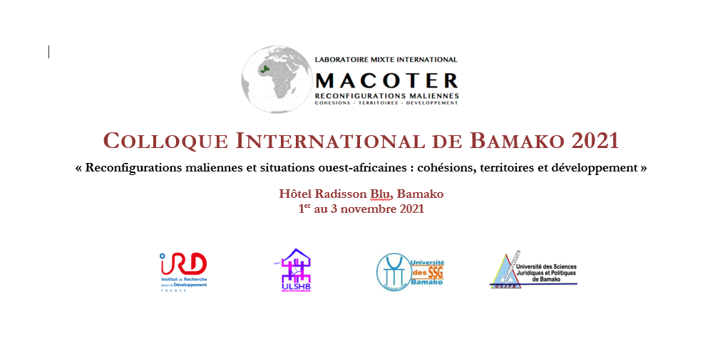 Colloque international de Bamako – 1er au 3 novembre 2021