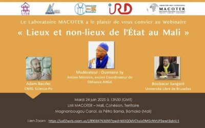 Séminaire général du Laboratoire MACOTER