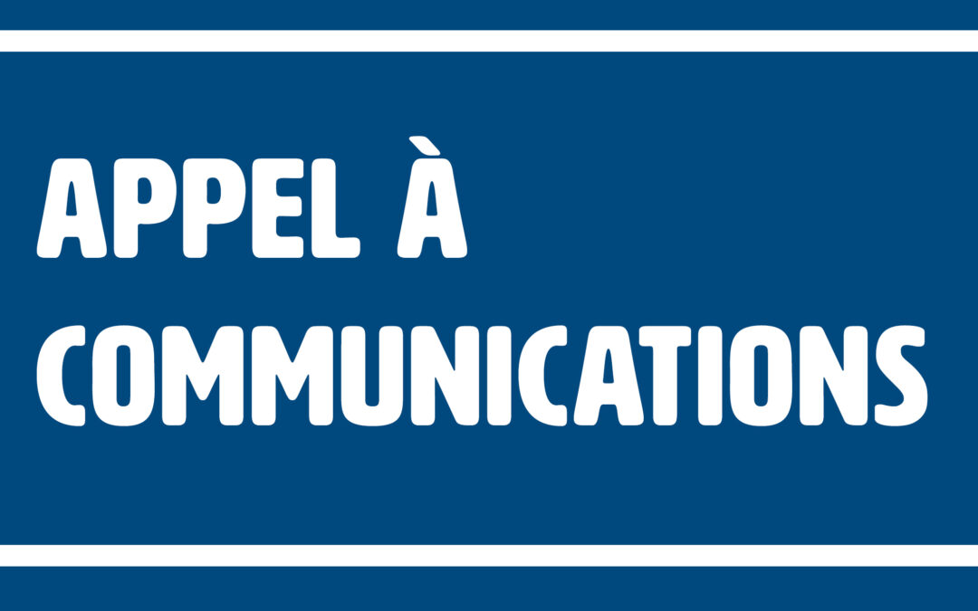 Appel à communication