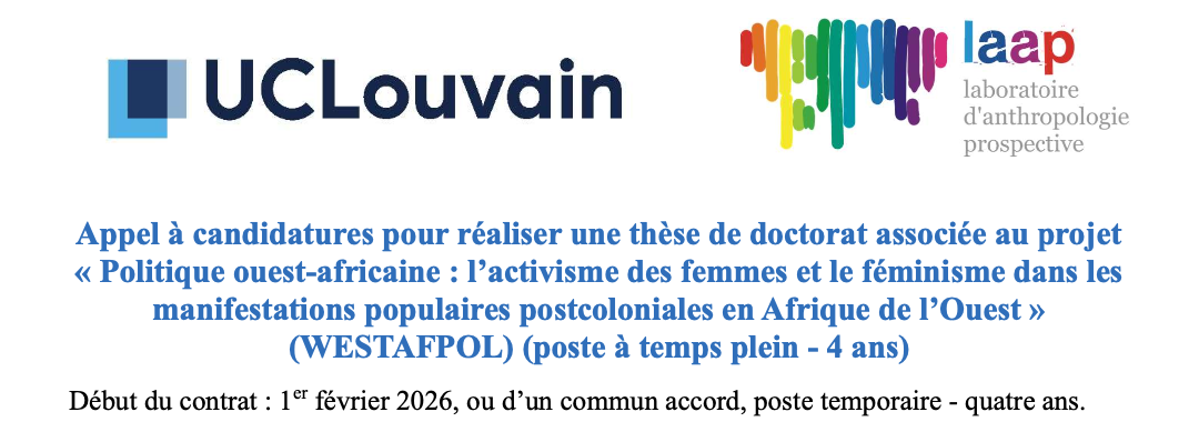 Appel à candidatures