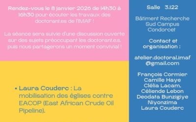 Atelier doctoral de l’IMAF