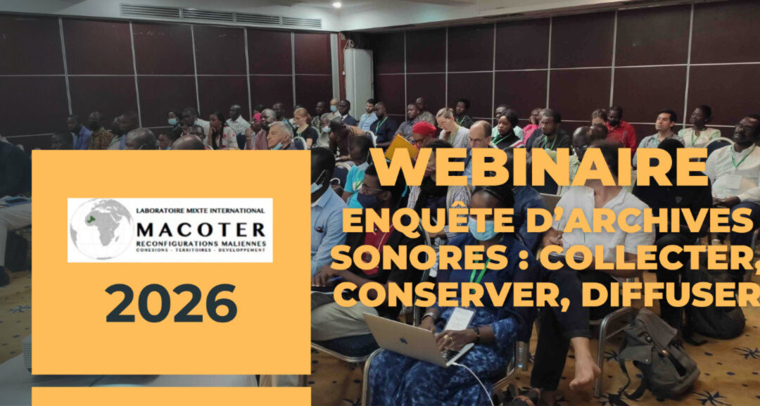 Séminaire général du Laboratoire MACOTER