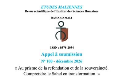 Appel à soumission – Revue scientifique de l’ISH